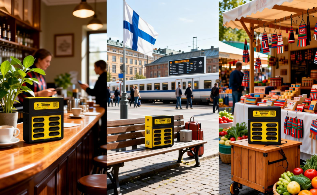 Shared Power Banks in Finland