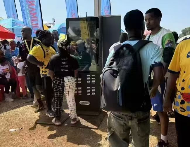 Power Bank Rental Tanzania: Custom Brand: Pingo