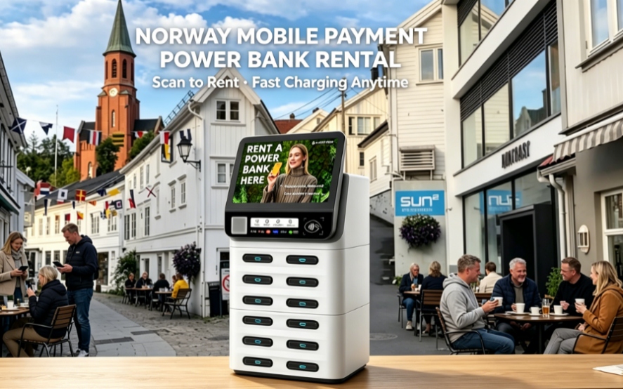 Payment in Norway, Norwegian shared power bank mobile payment adaptation.