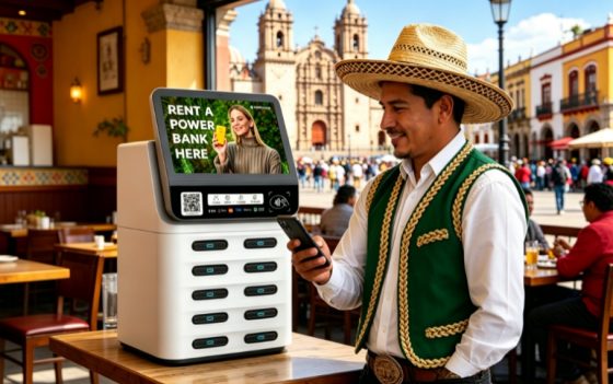 Mexico POS shared power banks, layout in restaurants and milk tea shops, earning stable income