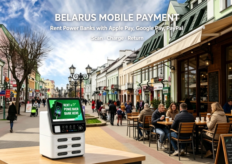 Belarus shared power bank, Belarus payment system analysis, Litapower shared power bank solution