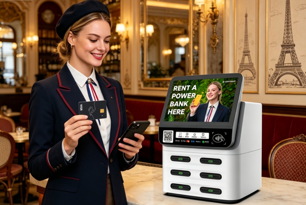 France POS Shared Power Bank