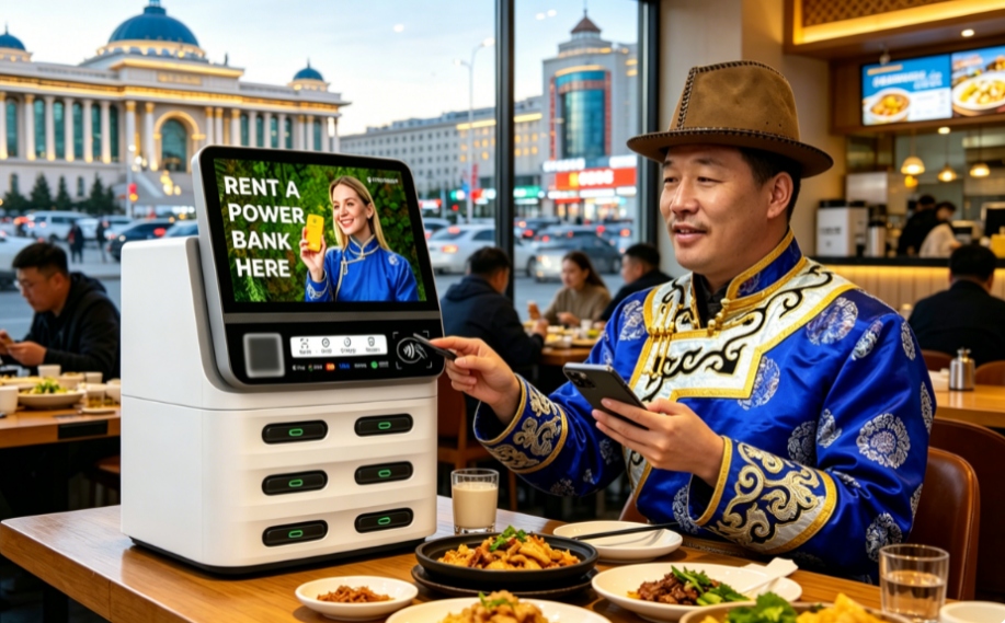 Mongolia POS shared power bank