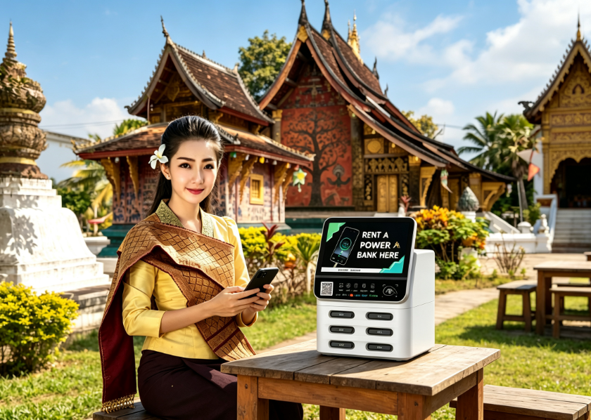 Laos shared power bank blue ocean market, multi-scenario deployment, stable high revenue generation, Litapower overseas shared power bank solution