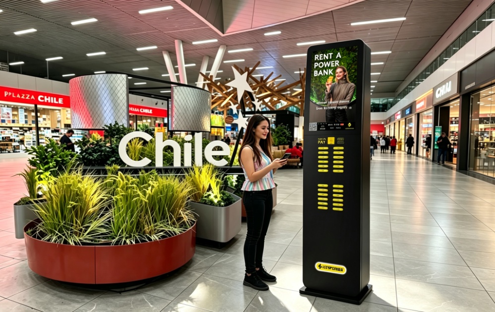 Chile payment integration, Webpay digital payment, Visa Mastercard POS payment, Chile shared power bank deployment, LitaPower overseas expansion solution