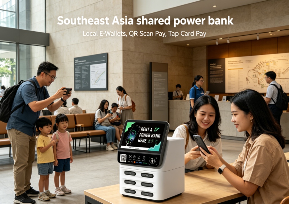 Palestine shared power bank mobile payment