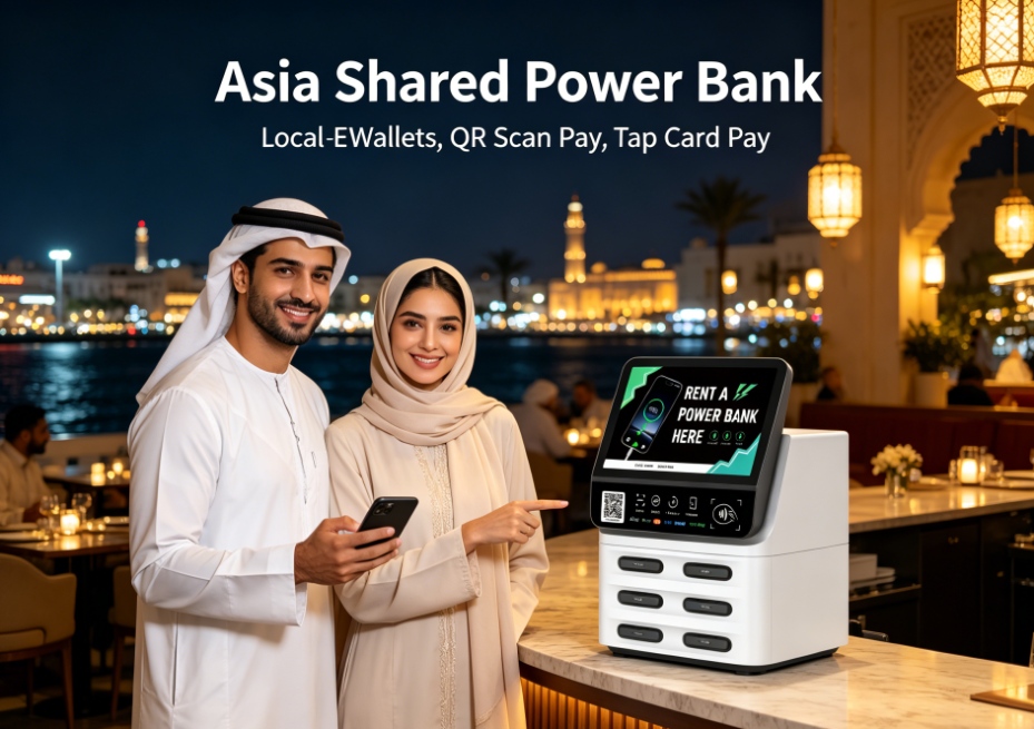 Azerbaijan Shared Power Bank Mobile Payment