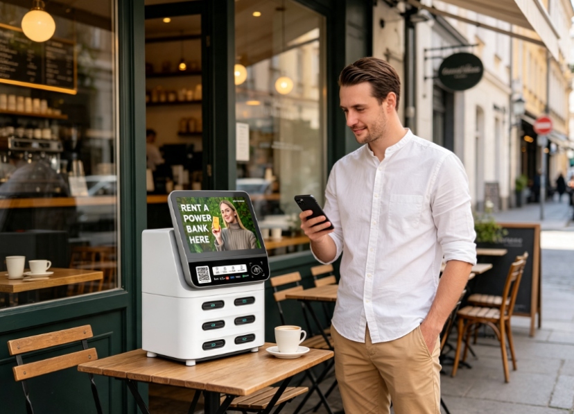 Italy Phone Charging Station blue ocean market, multi-scenario deployment, stable high returns, Litapower overseas Phone Charging Station solution