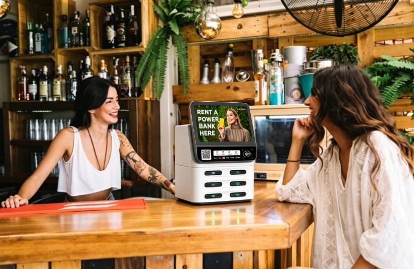 Hong Kong Phone Charging Station blue ocean market, multi-scenario deployment, stable high returns, and Litapower overseas Phone Charging Station solution.