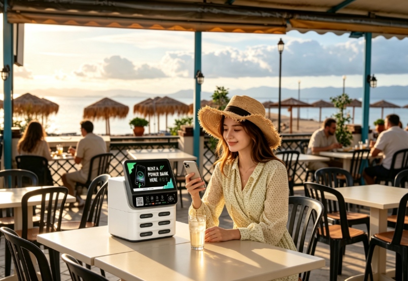 European Phone Charging Station blue ocean market, multi-scenario deployment, stable high returns, and Litapower overseas solutions.