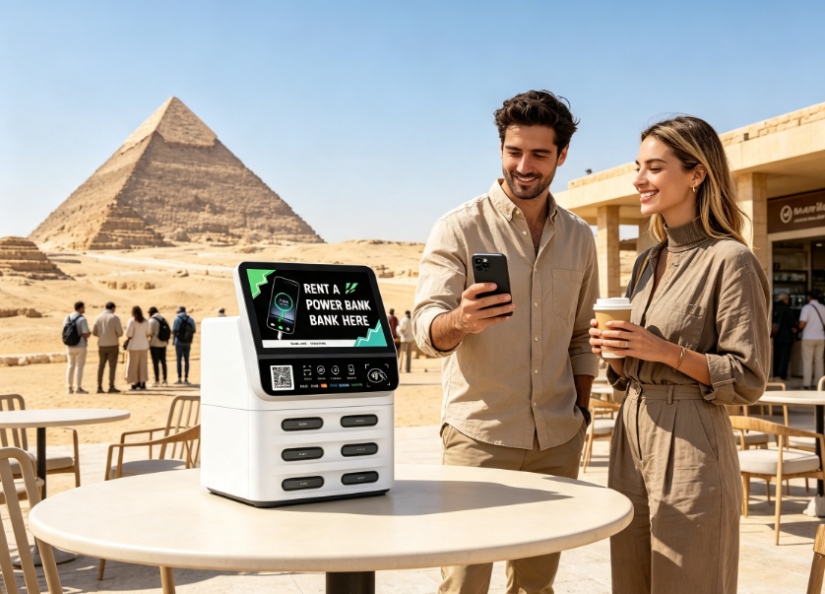 Kuwait Phone Charging Station blue ocean market, multi-scenario deployment, stable high returns, and Litapower overseas Phone Charging Station solution.