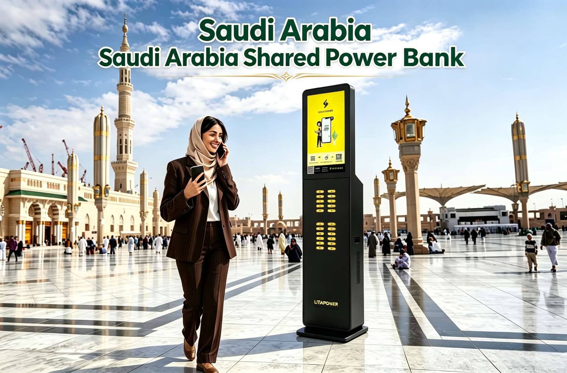 Saudi Arabia phone charging station business manufacturer and factory | Litapower OEM solution