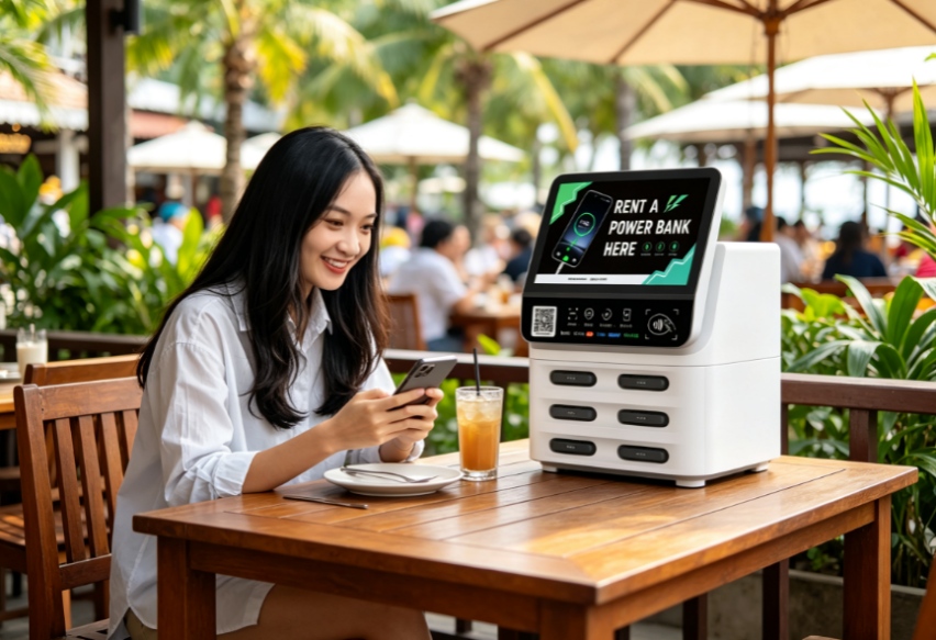 Indonesia Shared Power Bank Rental Stations and OEM Business Solutions
