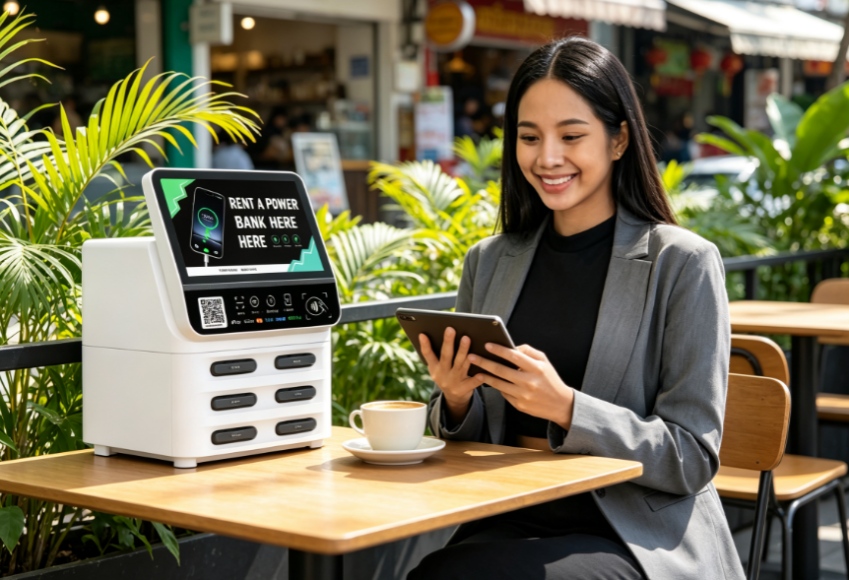 Singapore Shared Power Bank Stations for Premium Commercial Locations