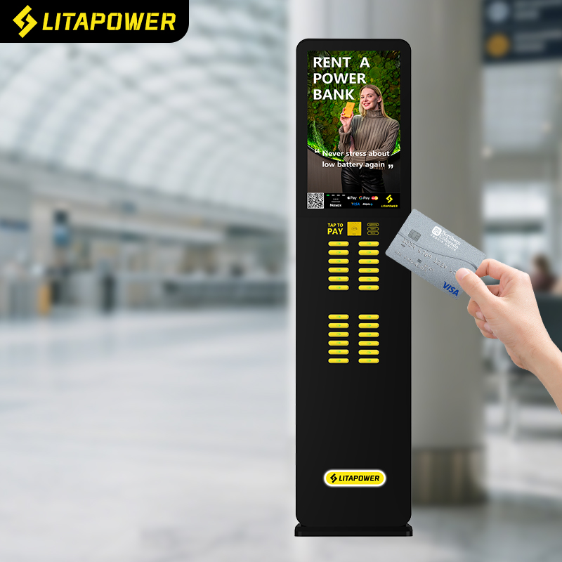 24-port Nayax POS shared charging cabinet