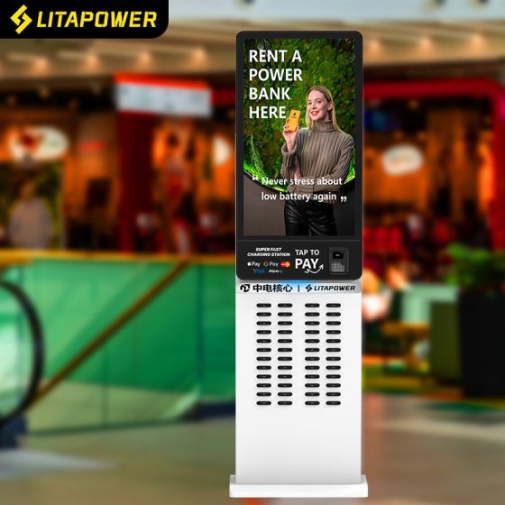48-port Stripe POS shared charging cabinet
